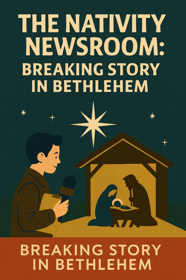 The Nativity Newsroom: Breaking Story in Bethlehem — Christmas church skit cover image