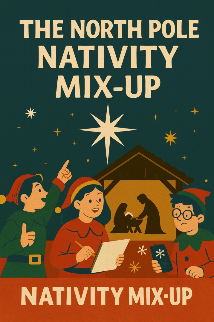 The North Pole Nativity Mix-Up — Christmas church skit cover image