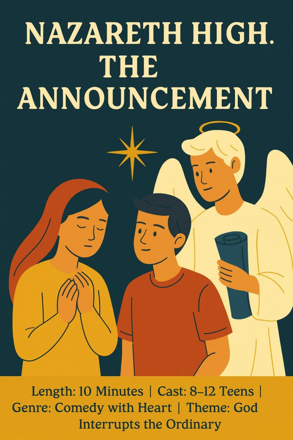 Nazareth High:  The Announcement — Christmas church skit cover image
