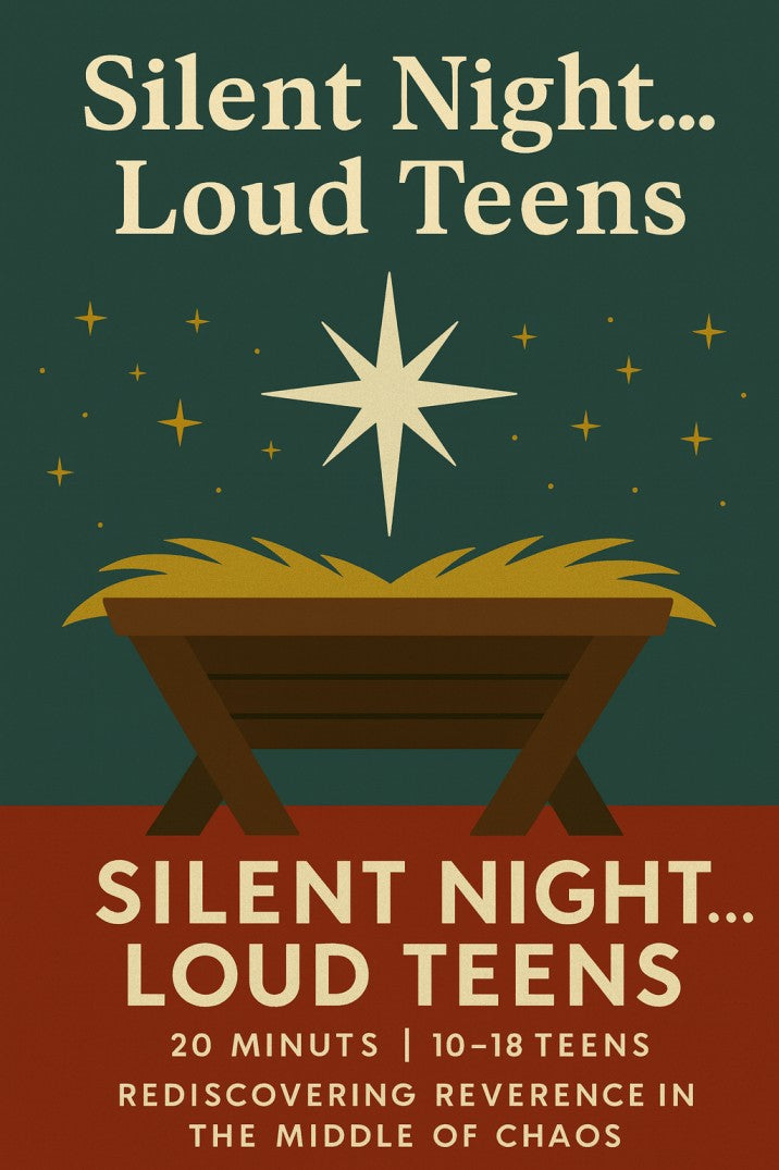 Silent Night… Loud Teens — Christmas church skit cover image