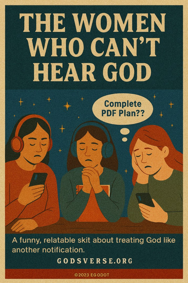 Serial Skit Part 1: The Women Who Can’t Hear God — Christmas church skit cover image