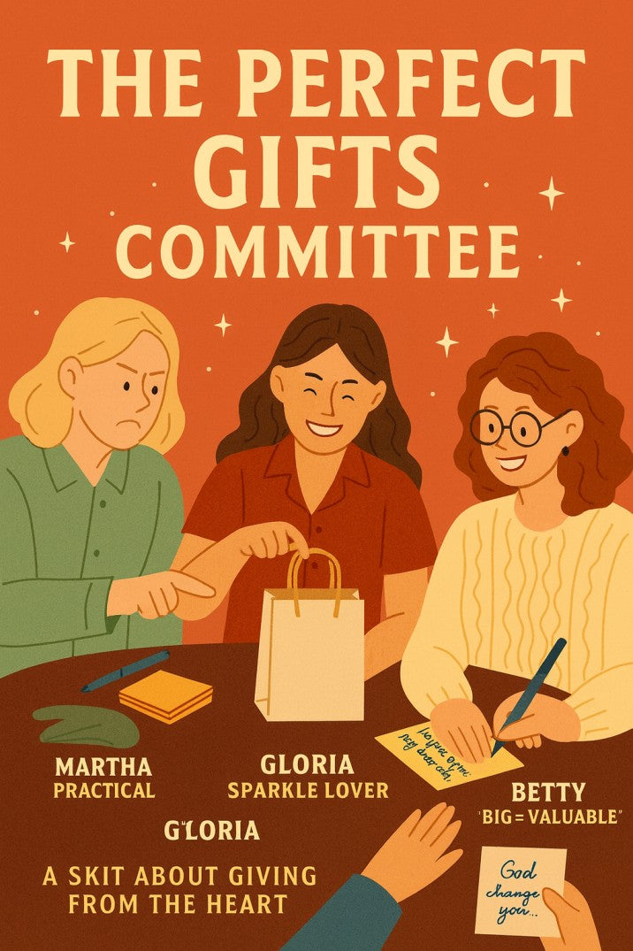 The Perfect Gifts Committee — Christmas church skit cover image