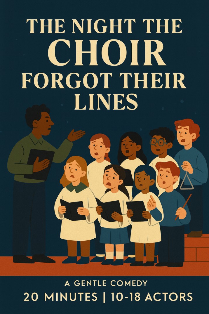 The Night the Choir Forgot Their Line — Christmas church skit cover image