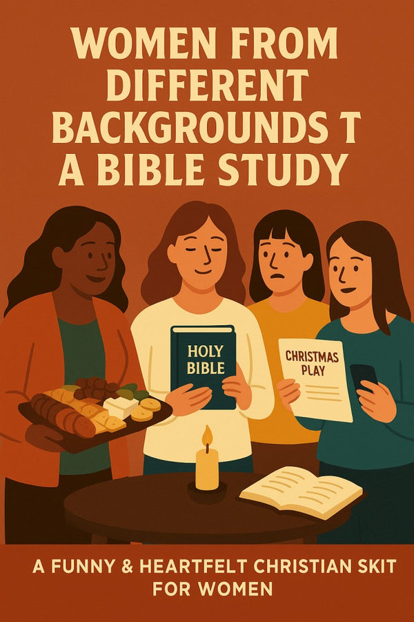 Women From Different Backgrounds Try a Bible Study — Christmas church skit cover image