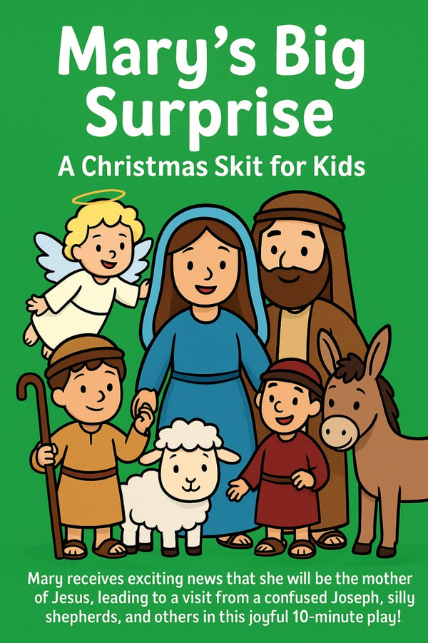 Mary’s Big Surprise — Christmas church skit cover image