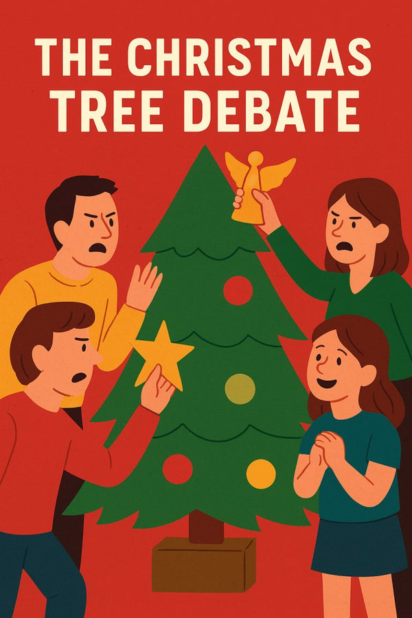 The Christmas Tree Debate: a 5-Minute Skit — Christmas church skit cover image