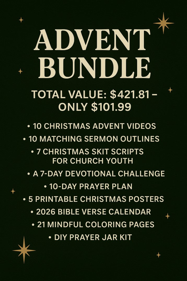 Christmas Advent Videos, Skits and and Sermons Combo