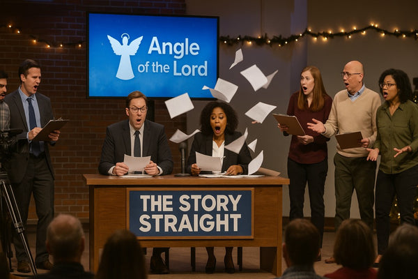 The Story Straight — Christmas church skit cover image