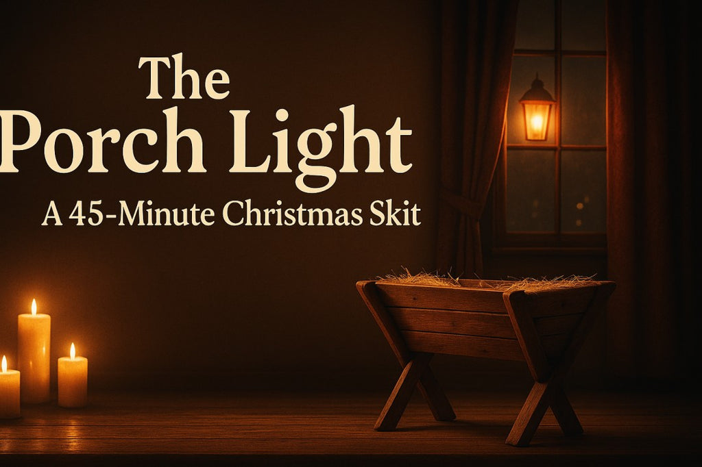 The Porch Light: A 45-Minute Christmas Church Skit for all ages