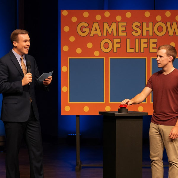 The Game Show of Life: Church Duet Skit — church skit script cover image