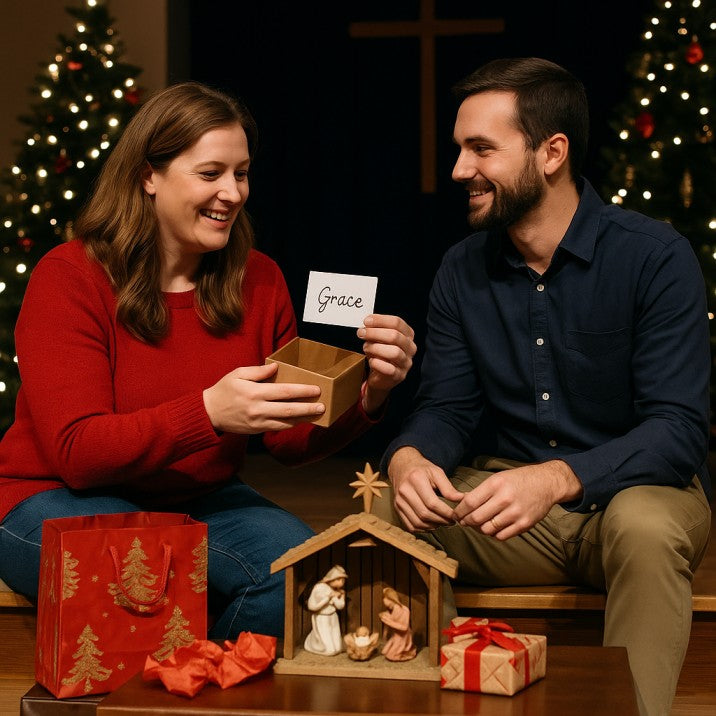 The Gift Exchange: a Christmas Church Skit Duet — Christmas church skit cover image