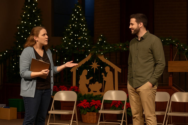 Bethlehem’s Guest List: a Christmas Church Skit for Two — Christmas church skit cover image