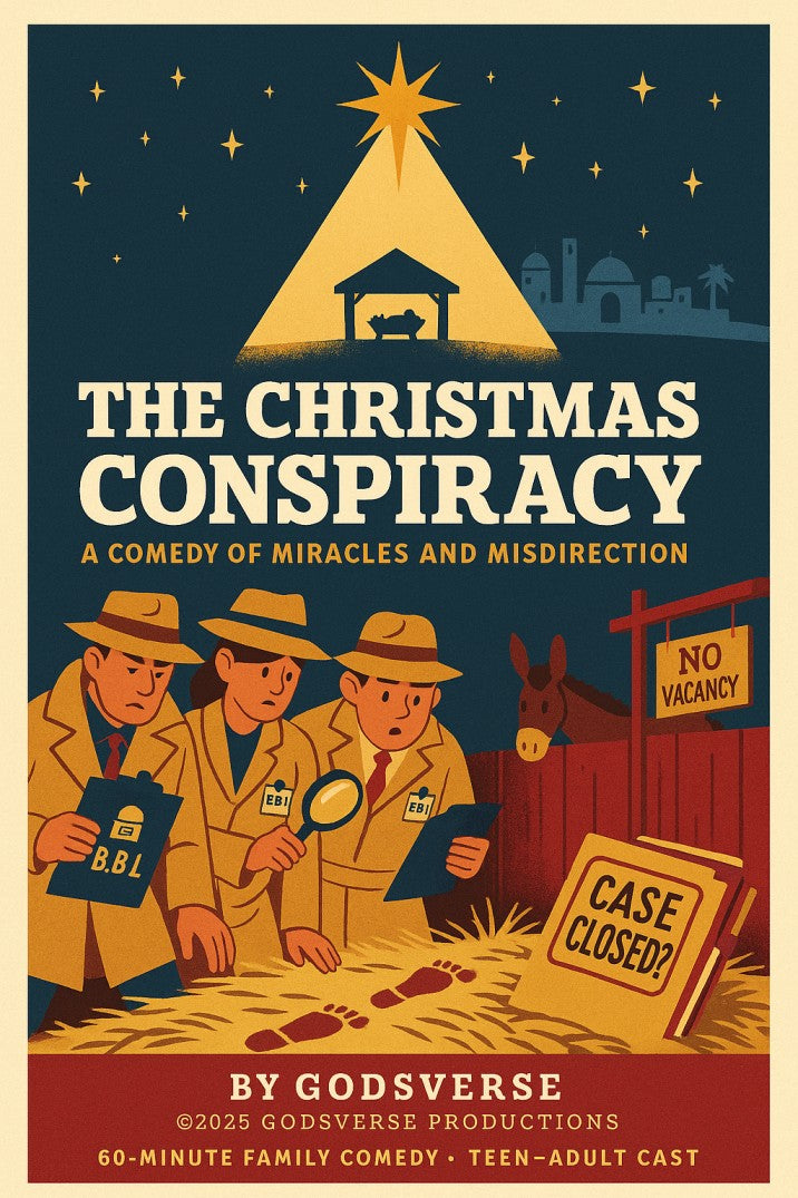 The Christmas Conspiracy: a Nativity Play — Christmas church skit cover image
