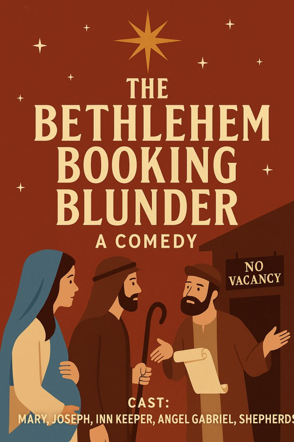 The Bethlehem Booking Blunder — Christmas church skit cover image