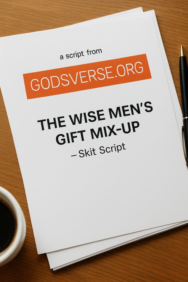 The Wise Men’s Gift Mix-Up — Christmas church skit cover image
