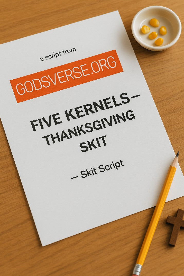 Five Kernels: a Thanksgiving Skit