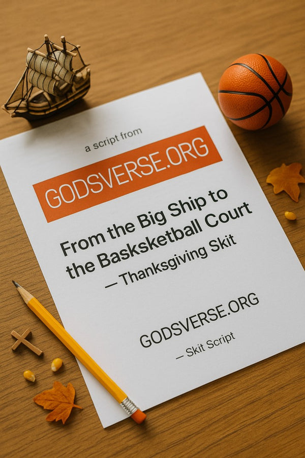 From the Big Ship to the Basketball Court Thanksgiving Skit