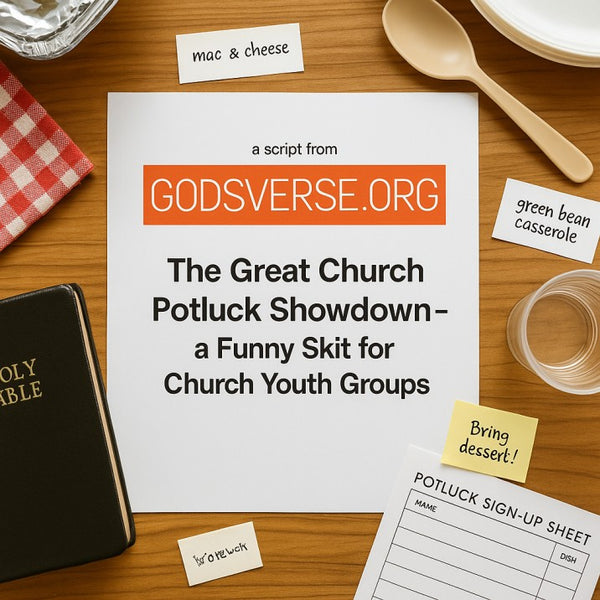 The Great Church Potluck Showdown: a Funny Skit for Church Youth Groups