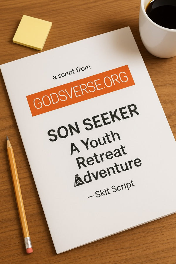 Son Seeker: A Youth Retreat Adventure - Skit Script for Church — youth group skit cover image