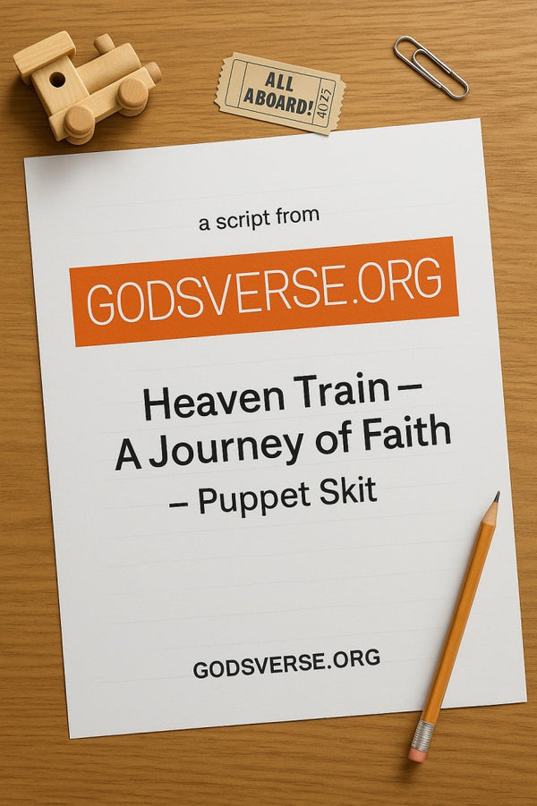 Heaven Train – A Journey of Faith: Puppet Skit Script