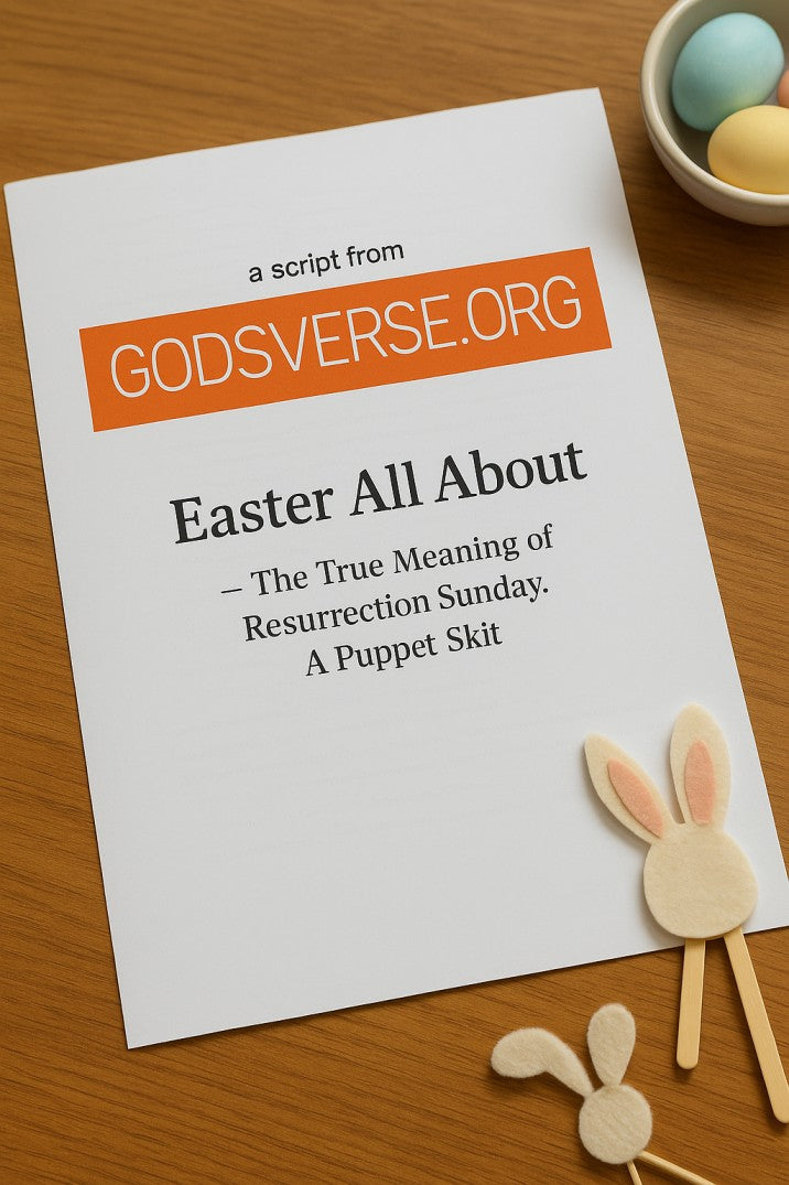 Easter All About – The True Meaning of Resurrection Sunday: Puppet Skit