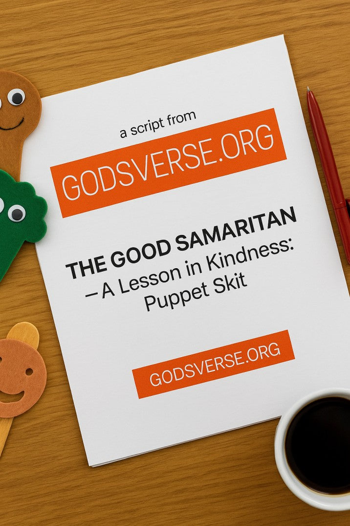 The Good Samaritan – A Lesson in Kindness: Puppet Skit