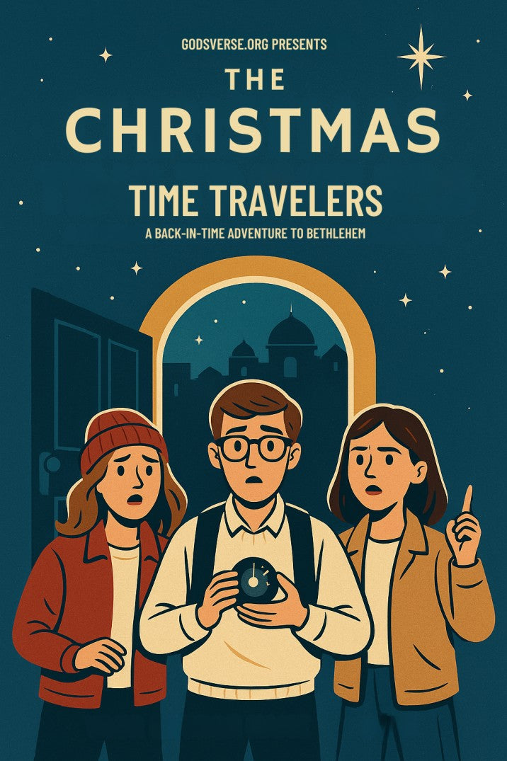 The Christmas Time Travelers: a Funny Christmas Play — Christmas church skit cover image