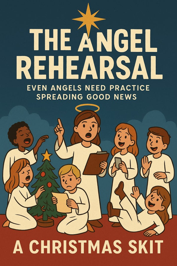 The Angel Rehearsal — Christmas church skit cover image