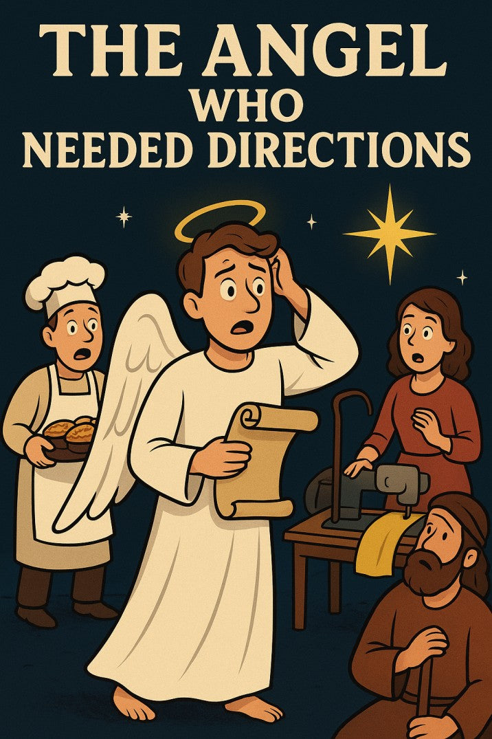 The Angel Who Needed Directions — Christmas church skit cover image