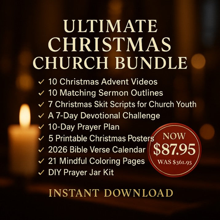 Christmas Advent Videos, Skits and and Sermons Combo