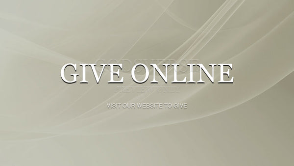 Give Online worship background clean minimalist