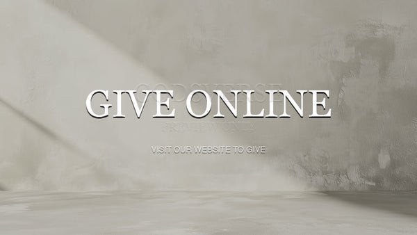 Give Online worship background clean minimalist