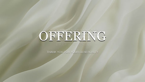 Offering worship background clean minimalist