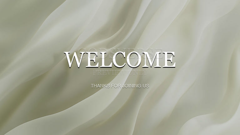 Welcome worship background clean minimalist