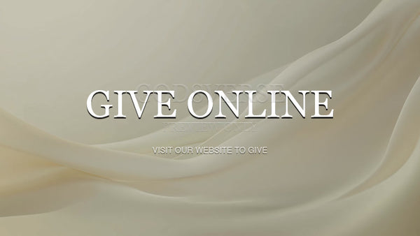 Give Online worship background clean minimalist