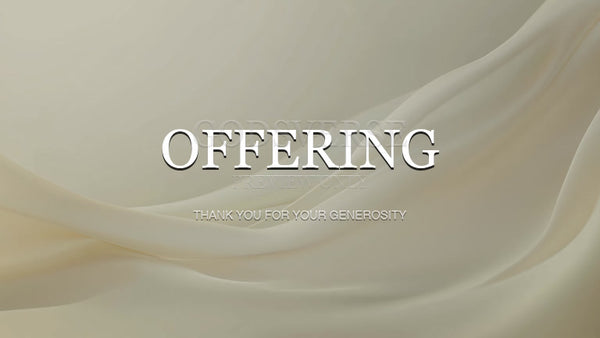 Offering worship background clean minimalist