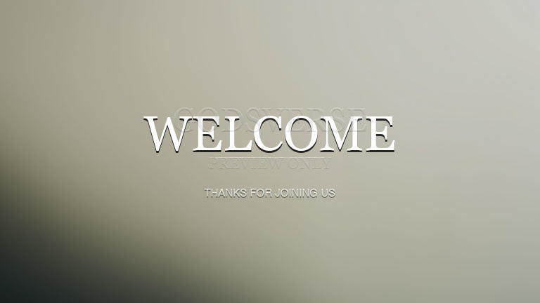Welcome worship background clean minimalist