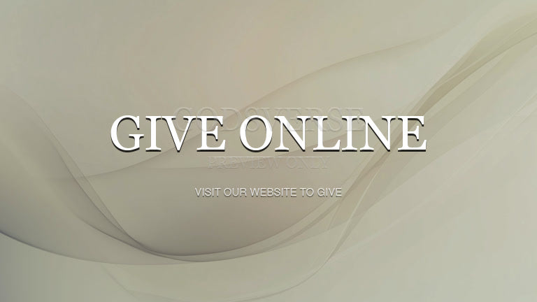 Give Online worship background clean minimalist