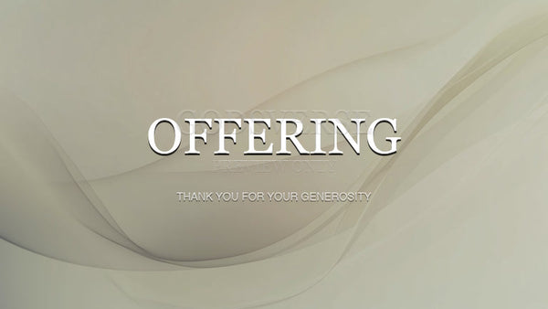 Offering worship background clean minimalist