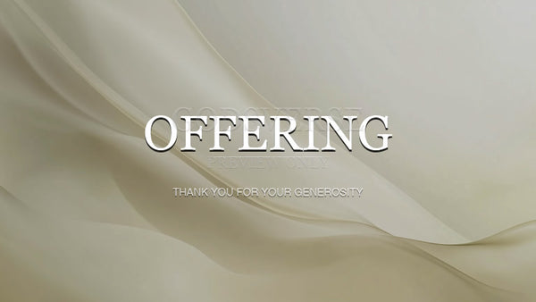 Offering worship background clean minimalist