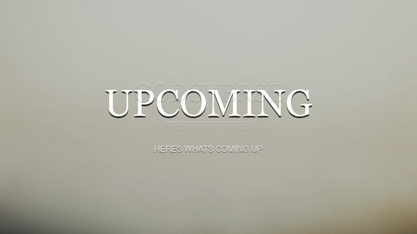 Upcoming worship background clean minimalist