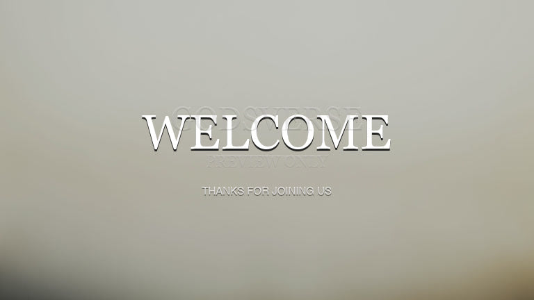 Welcome worship background clean minimalist