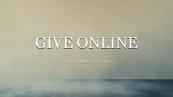 Give Online worship background clean minimalist