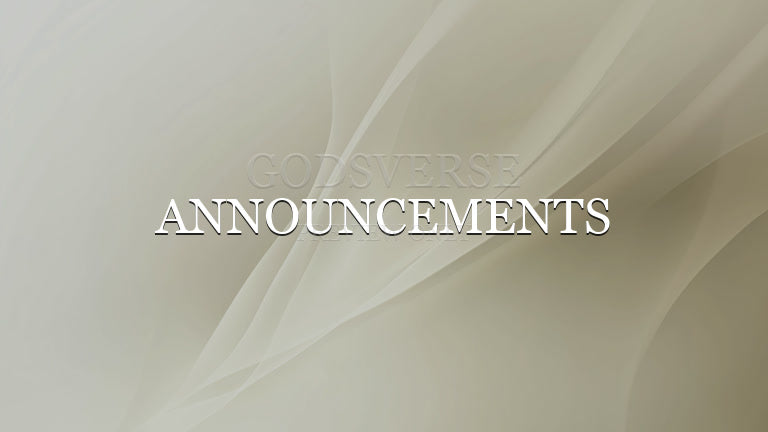 Announcements worship background clean minimalist