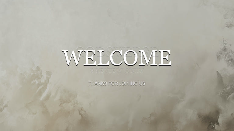 Welcome worship background clean minimalist
