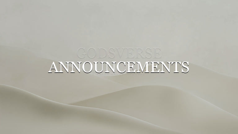 Announcements worship background clean minimalist