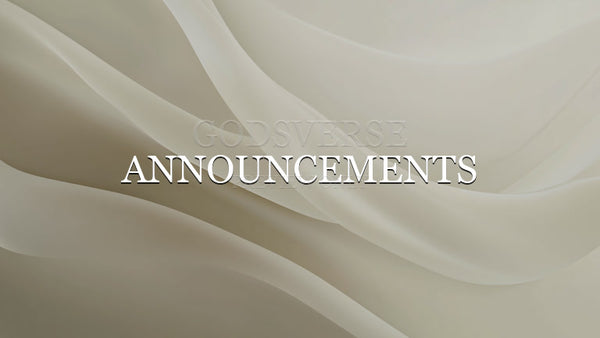 Announcements worship background clean minimalist