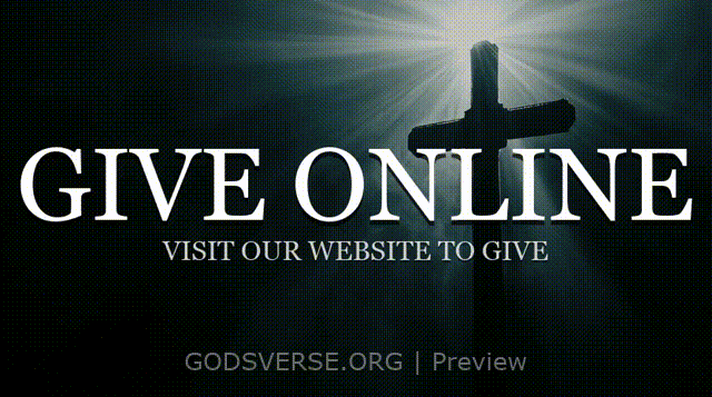 Give Online motion background cross light