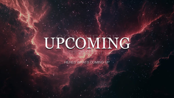 Upcoming worship background deep space