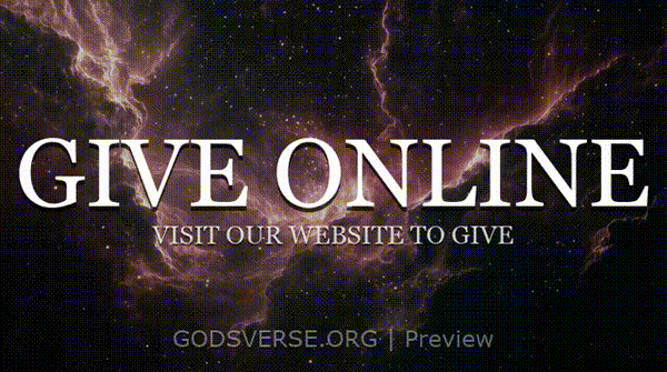 Give Online motion background deep space